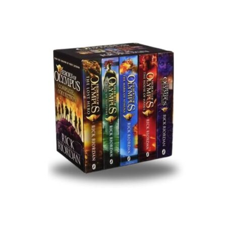Heroes of Olympus book set by Rick Riordan