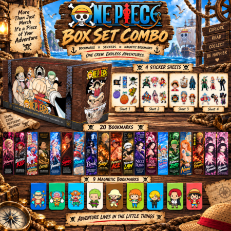 One Piece Box Set 1 – Volumes 1–23 | Manga Box Set & Accessories Combo
