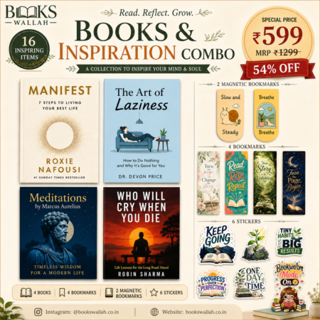The Mindful Living & Purpose Kit – 4 Inspiring Books + 12 Reading Goodies | 16-Piece Combo